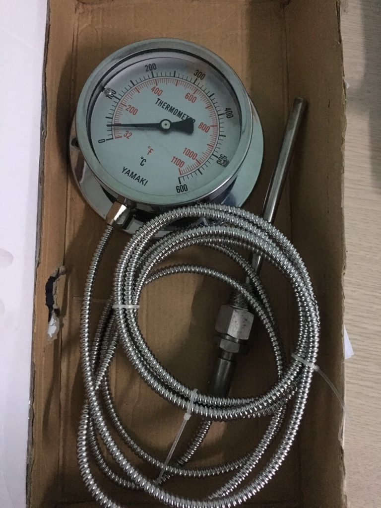 Đồng hồ nhiệt dây 3m, dải nhiệt 0-600oC
