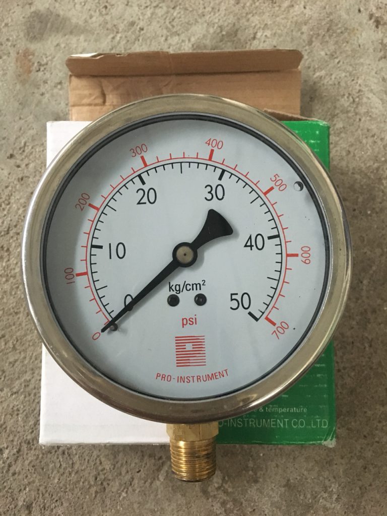 đồng hồ áp suất Prointrumet Đài Loan