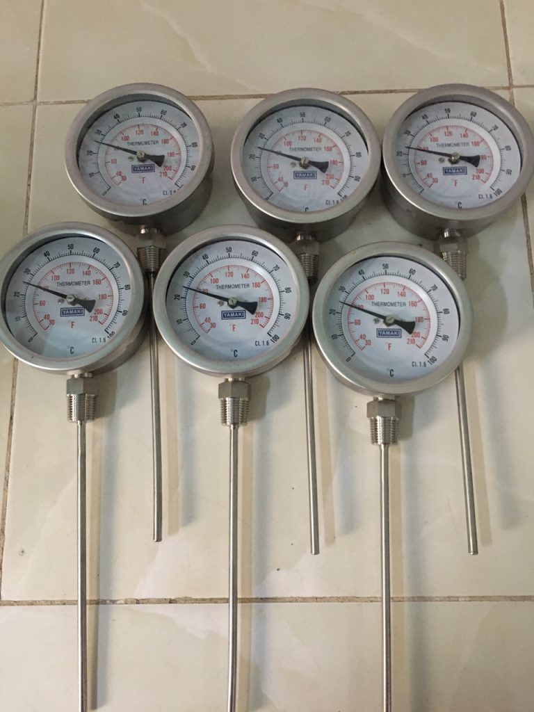 Đồng hồ đo nhiệt độ chân đứng Yamaki Đài Loan