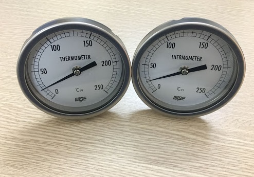 Đồng hồ đo nhiệt độ WISE T110 chân sau 