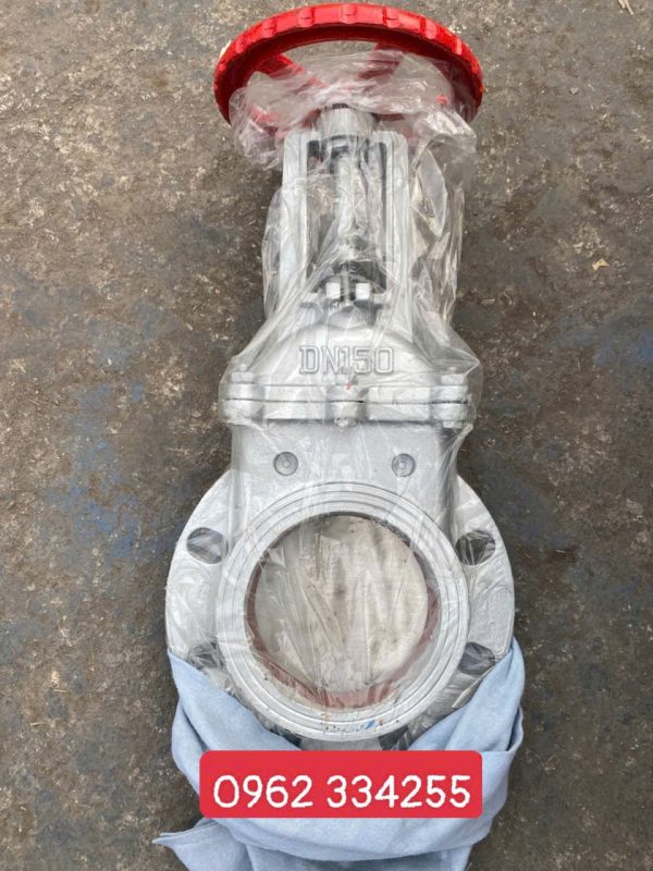 Van cổng dao gang DN150