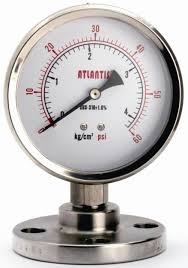 Đồng hồ đo áp suất dạng màng dùng trong thực phẩm