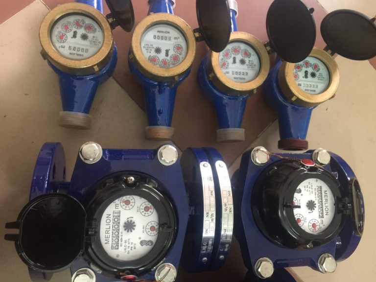 Đồng hồ đo lưu lượng nước dạng cơ lắp ren, lắp bích