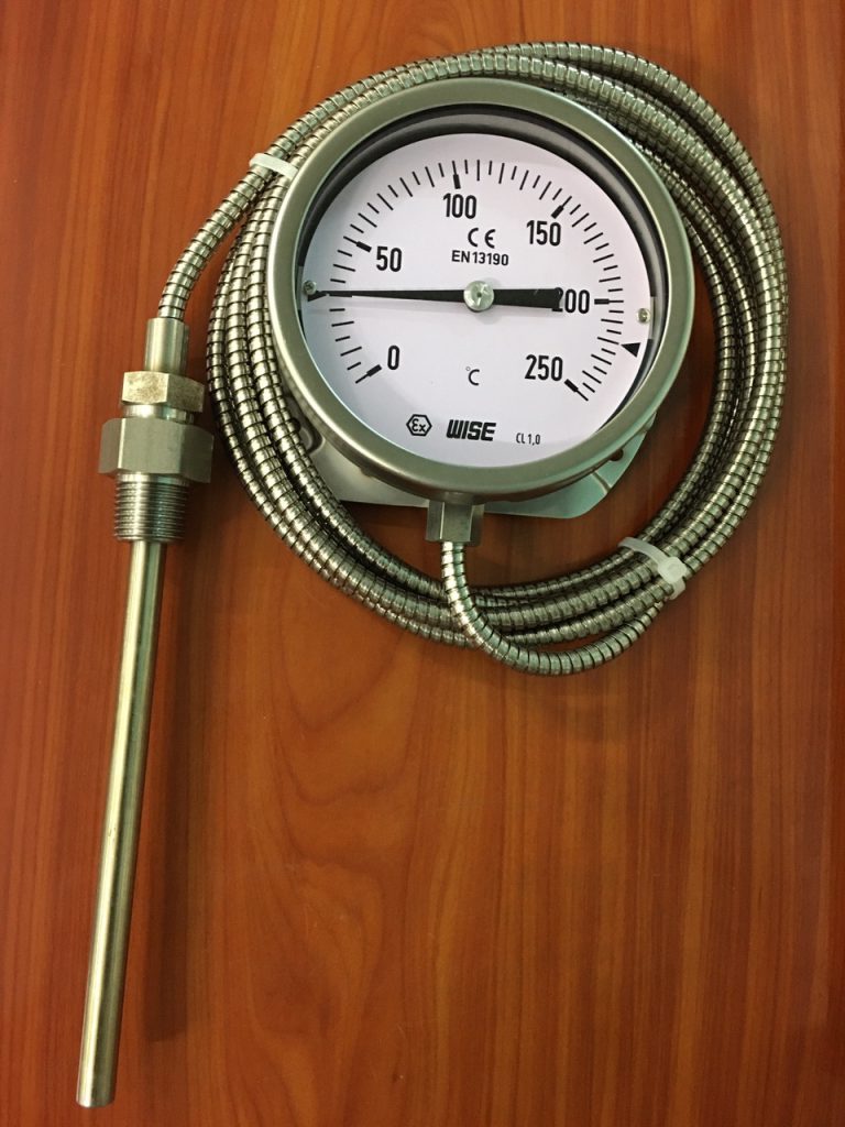 Đồng hồ đo nhiệt độ dạng dây 3mr