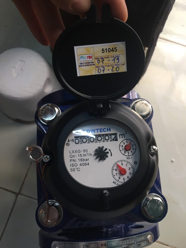 Đồng hồ đo nước thải Flowtech - Malaysia DN50