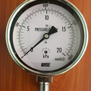 Đồng hồ đo áp suất thấp P252 100A 0-20KPA