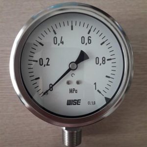 Đồng hồ đo áp suất Wise mặt 100 0-1 MPA