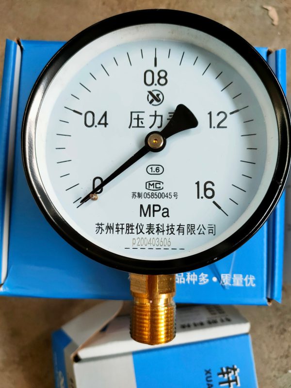Đồng hồ áp suất 1.6MPA chân ren M20*1.5