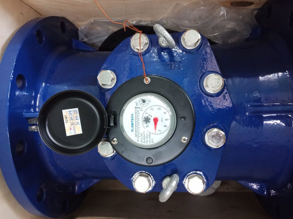 Đồng hồ đo lưu lượng nước thải LXXG DN300 hiệu Flowtech - Malaysia
