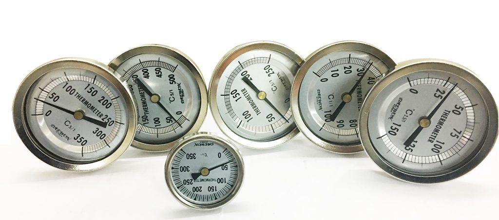 Đồng hồ đo nhiệt độ chân sau đa dạng các dải đo