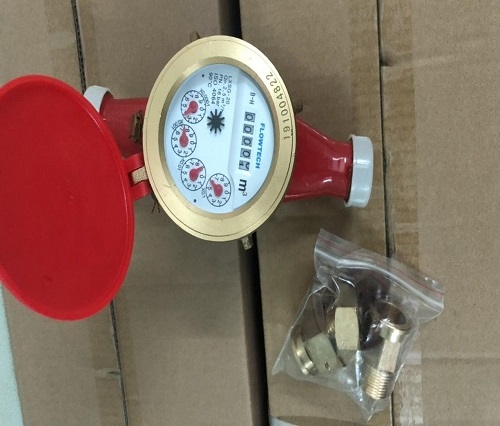 Đồng hồ nước nóng nối ren Flowtech