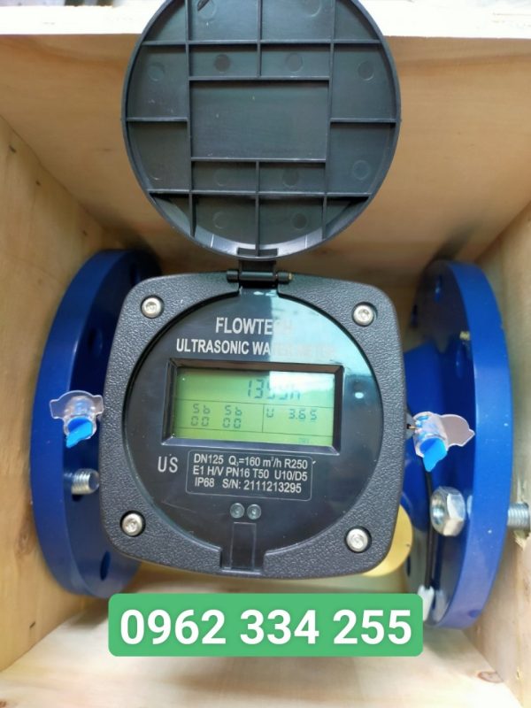 Đồng hồ nước điện tử LCD  - dạng siêu âm, kết nối BMS