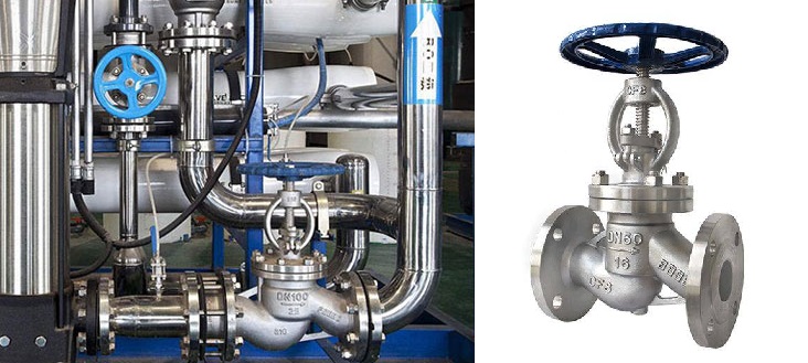 Ứng dụng của van cầu inox trong hệ thống công nghiệp