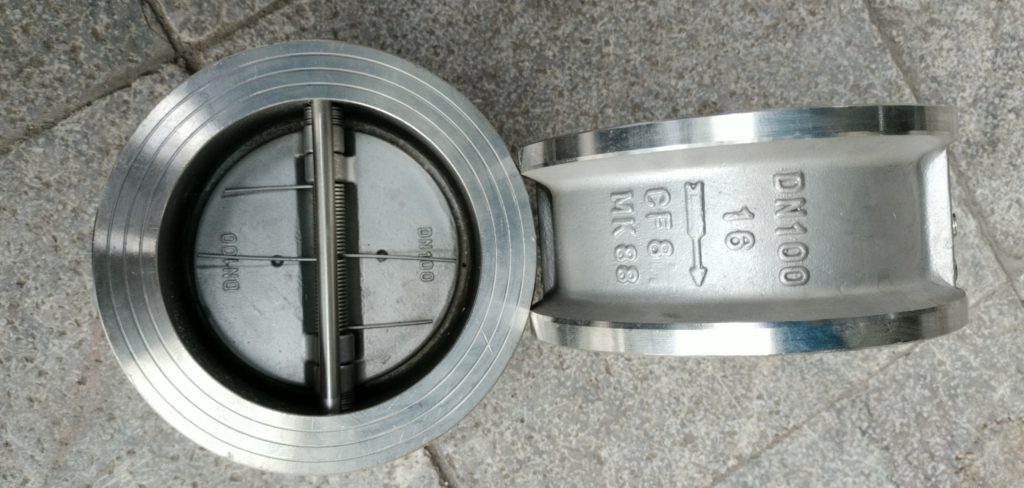 Van 1 chiều cánh bướm inox 