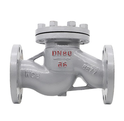 Van 1 chiều hơi thép WCB chữ ngã H41H-16C