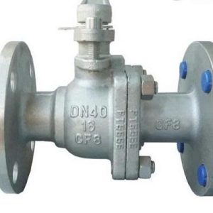 Van bi mặt bích inox DN40 CF8M