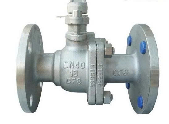 Van bi mặt bích inox DN40 CF8M